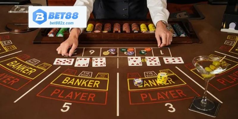 Luật chơi Baccarat có quy chế về lá bài thứ 3